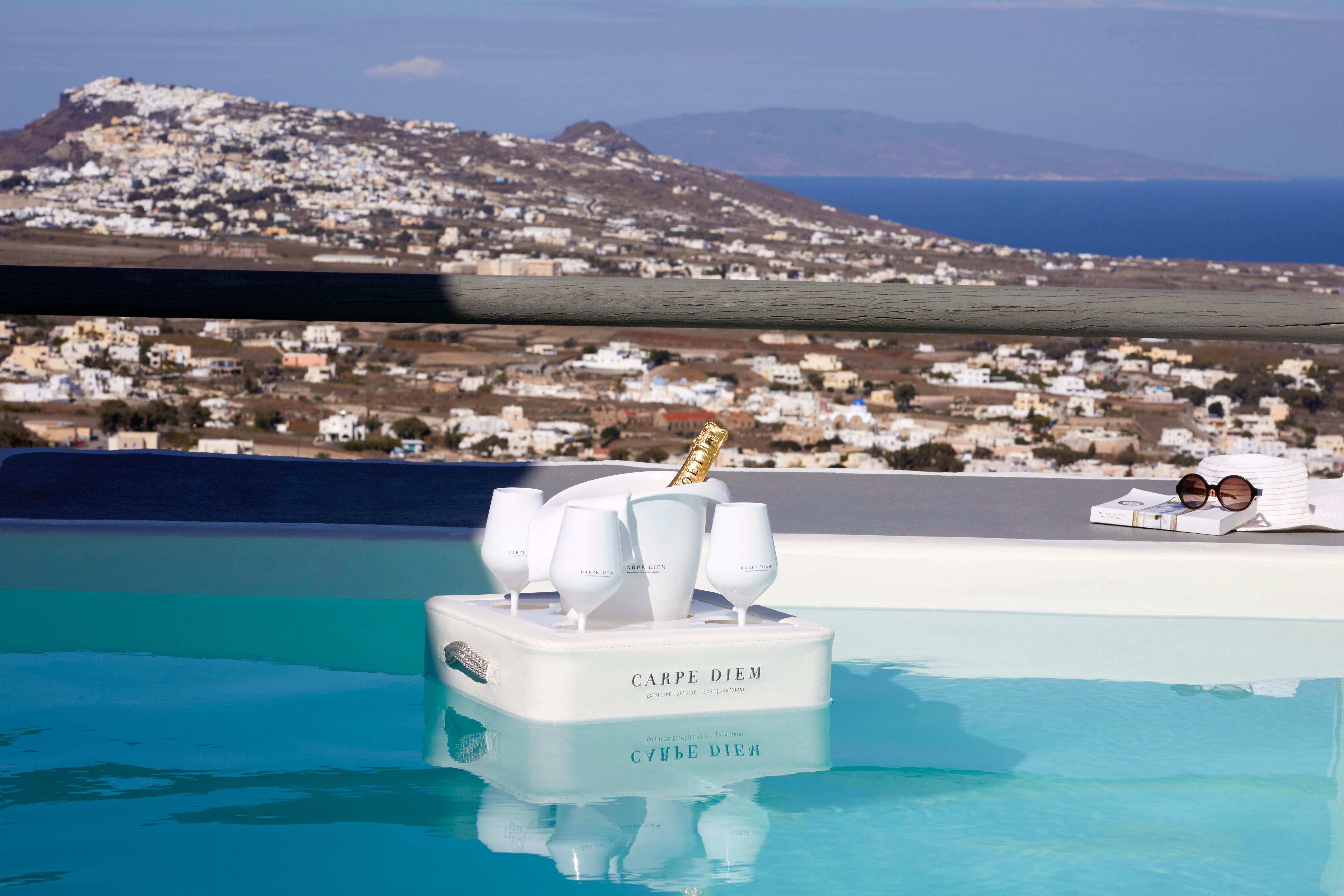 Carpe Diem Santorini Pýrgos Zewnętrze zdjęcie